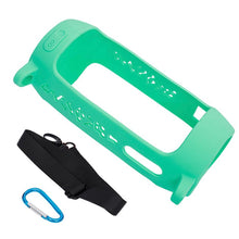 Load image into Gallery viewer, P401 For JBL Pulse4 Portable Shockproof Silicone Protective Case with Carabiner &amp; Lanyard, Black, Orange, Rose Red, Mint Green, Dark Blue