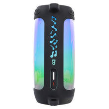 Load image into Gallery viewer, P401 For JBL Pulse4 Portable Shockproof Silicone Protective Case with Carabiner &amp; Lanyard, Black, Orange, Rose Red, Mint Green, Dark Blue