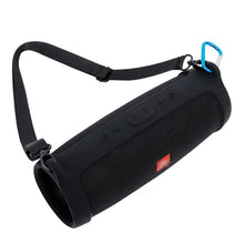 Load image into Gallery viewer, For JBL Charge 4 Bluetooth Speaker Portable Silicone Protective Cover with Shoulder Strap &amp; Carabiner, Pink, Red, Blue, Black, Silver Gray, Orange, Mint Green, Navy Blue