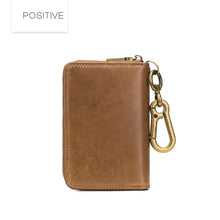 Load image into Gallery viewer, BUFF CAPTAIN 474 Multifunctional Leather Coin Purse Man Hanging Waist Door Anti-Brush Key Bag, Blue, Black, Yellow Brown, Brown, Yellow Brown Gift Box, Black Gift Box, Brown Gift Box, Blue Gift Box