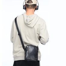 Load image into Gallery viewer, BUFF CAPTAIN 228 Men Leather Shoulder Bag First-Layer Cowhide Casual Mini Diagonal Bag