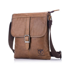 Load image into Gallery viewer, BUFF CAPTAIN 034 Men Leather Shoulder Bag Sports Outdoor First-Layer Cowhide Bag