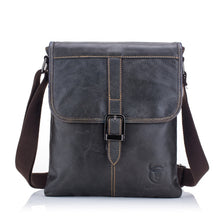 Load image into Gallery viewer, BUFF CAPTAIN 034 Men Leather Shoulder Bag Sports Outdoor First-Layer Cowhide Bag