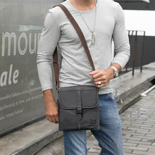 Load image into Gallery viewer, BUFF CAPTAIN 034 Men Leather Shoulder Bag Sports Outdoor First-Layer Cowhide Bag