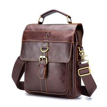 Load image into Gallery viewer, BUFF CAPTAIN 302 First-Layer Cowhide Men Casual Shoulder Bag Leather Retro Briefcase
