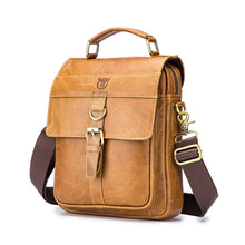 Load image into Gallery viewer, BUFF CAPTAIN 302 First-Layer Cowhide Men Casual Shoulder Bag Leather Retro Briefcase