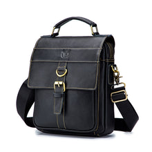 Load image into Gallery viewer, BUFF CAPTAIN 302 First-Layer Cowhide Men Casual Shoulder Bag Leather Retro Briefcase