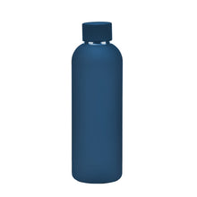 Load image into Gallery viewer, Stainless Steel Outdoor Matte Water Bottle Portable Sports Water Cup Rubber Paint Insulation Cup, Moss Green, Light Pink, Smoky Pink, Cinnabar Orange, Green White, Khaki, Ink Black, Lake Blue, Gray Green, Lilac Purple, Indigo, Gray