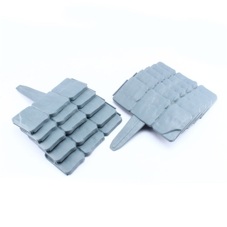 5pcs Imitation Stone Fence Garden Outdoor Gardening Lawn Plastic Isolation PP Fence Simple Splicable Fence