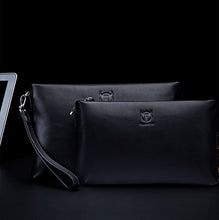 Load image into Gallery viewer, BULL CAPTAIN 446 Large-capacity Soft and Wear-resistant Leather Clutch Bag Business Wallet, Size:, S, L
