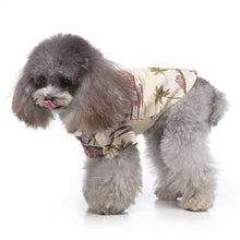 Load image into Gallery viewer, Pet Beach Shirt Dog Print Spring And Summer Clothes, S, M, L, XL