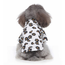 Load image into Gallery viewer, Pet Beach Shirt Dog Print Spring And Summer Clothes, S, M, L, XL