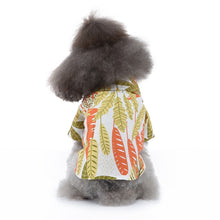 Load image into Gallery viewer, Pet Beach Shirt Dog Print Spring And Summer Clothes, S, M, L, XL