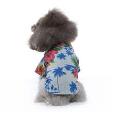 Load image into Gallery viewer, Pet Beach Shirt Dog Print Spring And Summer Clothes, S, M, L, XL