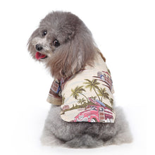 Load image into Gallery viewer, Pet Beach Shirt Dog Print Spring And Summer Clothes, S, M, L, XL