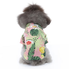 Load image into Gallery viewer, Pet Beach Shirt Dog Print Spring And Summer Clothes, S, M, L, XL