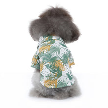 Load image into Gallery viewer, Pet Beach Shirt Dog Print Spring And Summer Clothes, S, M, L, XL