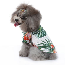 Load image into Gallery viewer, Pet Beach Shirt Dog Print Spring And Summer Clothes, S, M, L, XL