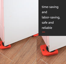 Load image into Gallery viewer, CY-0102 5 in 1 Household Moving Bed Heavy Object Moving Pulley Furniture Shifter Multifunctional Carrier, Red (150KG), Yellow (300KG), Silver (500KG), Red Black Pry Bar (150KG), Tank (100KG), Cartoon (100KG)
