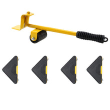 Load image into Gallery viewer, CY-0102 5 in 1 Household Moving Bed Heavy Object Moving Pulley Furniture Shifter Multifunctional Carrier, Red (150KG), Yellow (300KG), Silver (500KG), Red Black Pry Bar (150KG), Tank (100KG), Cartoon (100KG)