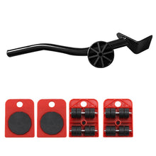 Load image into Gallery viewer, CY-0102 5 in 1 Household Moving Bed Heavy Object Moving Pulley Furniture Shifter Multifunctional Carrier, Red (150KG), Yellow (300KG), Silver (500KG), Red Black Pry Bar (150KG), Tank (100KG), Cartoon (100KG)