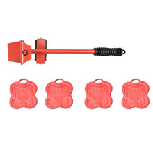 Load image into Gallery viewer, CY-0102 5 in 1 Household Moving Bed Heavy Object Moving Pulley Furniture Shifter Multifunctional Carrier, Red (150KG), Yellow (300KG), Silver (500KG), Red Black Pry Bar (150KG), Tank (100KG), Cartoon (100KG)