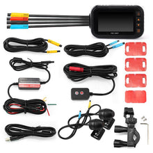 Load image into Gallery viewer, MT35B 1080P Waterproof HD Motorcycle Driving Recorder Mobile Phone Interconnection Locomotive Recorder, MT35B