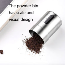 Load image into Gallery viewer, Portable Hand Crank Coffee Machine Stainless Steel Manual Grinder, Medium