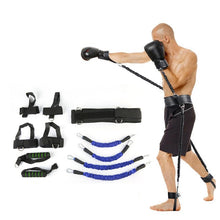 Load image into Gallery viewer, Bounce Trainer Fitness Resistance Band Boxing Suit Latex Tube Tension Rope Leg Waist Trainer