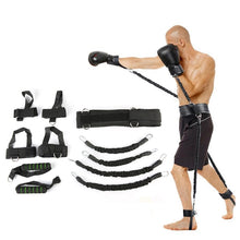 Load image into Gallery viewer, Bounce Trainer Fitness Resistance Band Boxing Suit Latex Tube Tension Rope Leg Waist Trainer