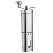 Load image into Gallery viewer, Household Stainless Steel Hand-Cranked Coffee Machine Grinder, Transparent Model, Stainless Steel Model
