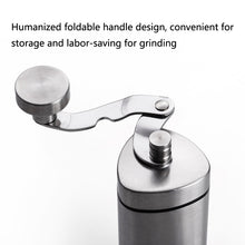 Load image into Gallery viewer, Household Stainless Steel Hand-Cranked Coffee Machine Grinder, Transparent Model, Stainless Steel Model