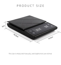 Load image into Gallery viewer, Household Kitchen Scale Hand-Made Coffee Electronic Scale With Timer, 3kg / 0.3g