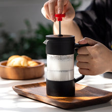 Load image into Gallery viewer, Household Hand Brewed Coffee French Filter Press Pot Glass Tea Maker, 350ml, 600ml, 1000ml