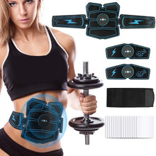 Load image into Gallery viewer, 1082 EMS Muscle Training Abdominal Muscle Stimulator Home Fitness Belt