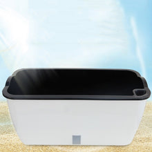 Load image into Gallery viewer, Family Balcony Rectangular Plastic Self-Absorbent Vegetable Growing Pot Flower Pot, Style:, SC01 Extra Large Pot, SC02 Big Pot