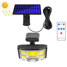 Load image into Gallery viewer, TG-TY085 Solar Outdoor Human Body Induction Wall Light Household Garden Waterproof Street Light wIth Remote Control, Spec:, 96 LED Integrated, 96 COB Integrated, 96 LED Separated, 96 COB Separated, 168 LED  Integrated, 168 COB  Integrated              ...