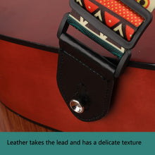 Load image into Gallery viewer, 3 PCS Printed Ukulele Guitar Strap, Length: 85-135cm, National Style, Pink Panda, Yellow and Letter, Cartoon, Black White Gant, Blue Flash, Red Flame