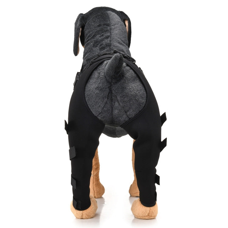 Pet Dog Leg Knee Guard Surgery Injury Protective Cover, XS, S, M