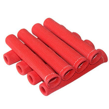Load image into Gallery viewer, 8 PCS / Set High-Temperature Car Spark Plug Protective Cover Spark Plug Heat Shield, Black, Red, Blue