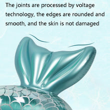 Load image into Gallery viewer, Adult Thickened Backrest Swimming Ring Mermaid Swim Ring