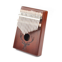 Load image into Gallery viewer, 17-Tone Beginner Finger Piano Deer Head Kalimba Thumb Piano