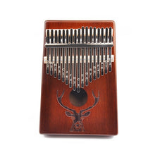 Load image into Gallery viewer, 17-Tone Beginner Finger Piano Deer Head Kalimba Thumb Piano