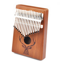 Load image into Gallery viewer, 17-Tone Beginner Finger Piano Deer Head Kalimba Thumb Piano