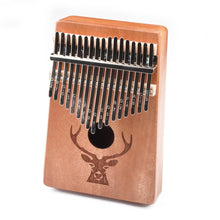 Load image into Gallery viewer, 17-Tone Beginner Finger Piano Deer Head Kalimba Thumb Piano