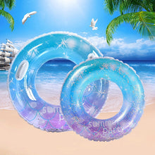 Load image into Gallery viewer, Sequins Starry Sky Mermaid Adult Swimming Ring Children Armpit Swimming Ring, Size: 70cm