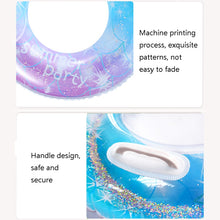 Load image into Gallery viewer, Sequins Starry Sky Mermaid Adult Swimming Ring Children Armpit Swimming Ring, Size: 70cm