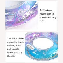 Load image into Gallery viewer, Sequins Starry Sky Mermaid Adult Swimming Ring Children Armpit Swimming Ring, Size: 70cm