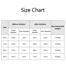 Load image into Gallery viewer, Sequins Starry Sky Mermaid Adult Swimming Ring Children Armpit Swimming Ring, Size: 70cm