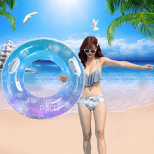 Load image into Gallery viewer, Sequins Starry Sky Mermaid Adult Swimming Ring Children Armpit Swimming Ring, Size: 70cm